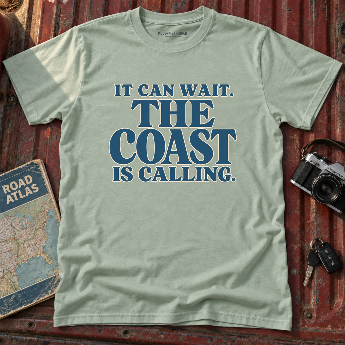It Can Wait Beach Tee