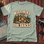 'Will Hike for Snacks' Graphic Tee