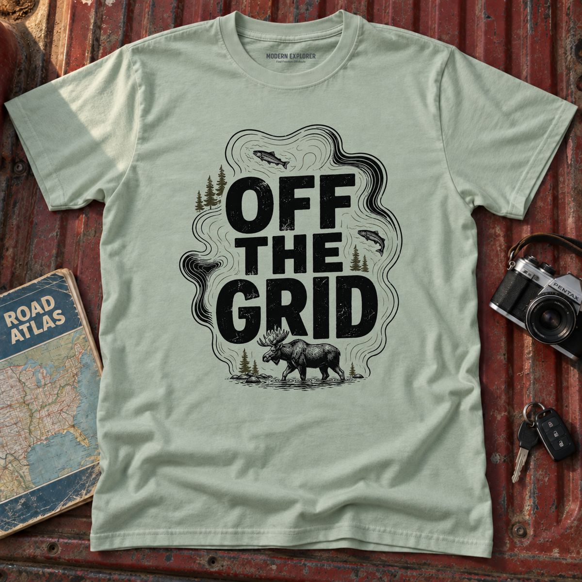 Off The Grid Adventure T-Shirt