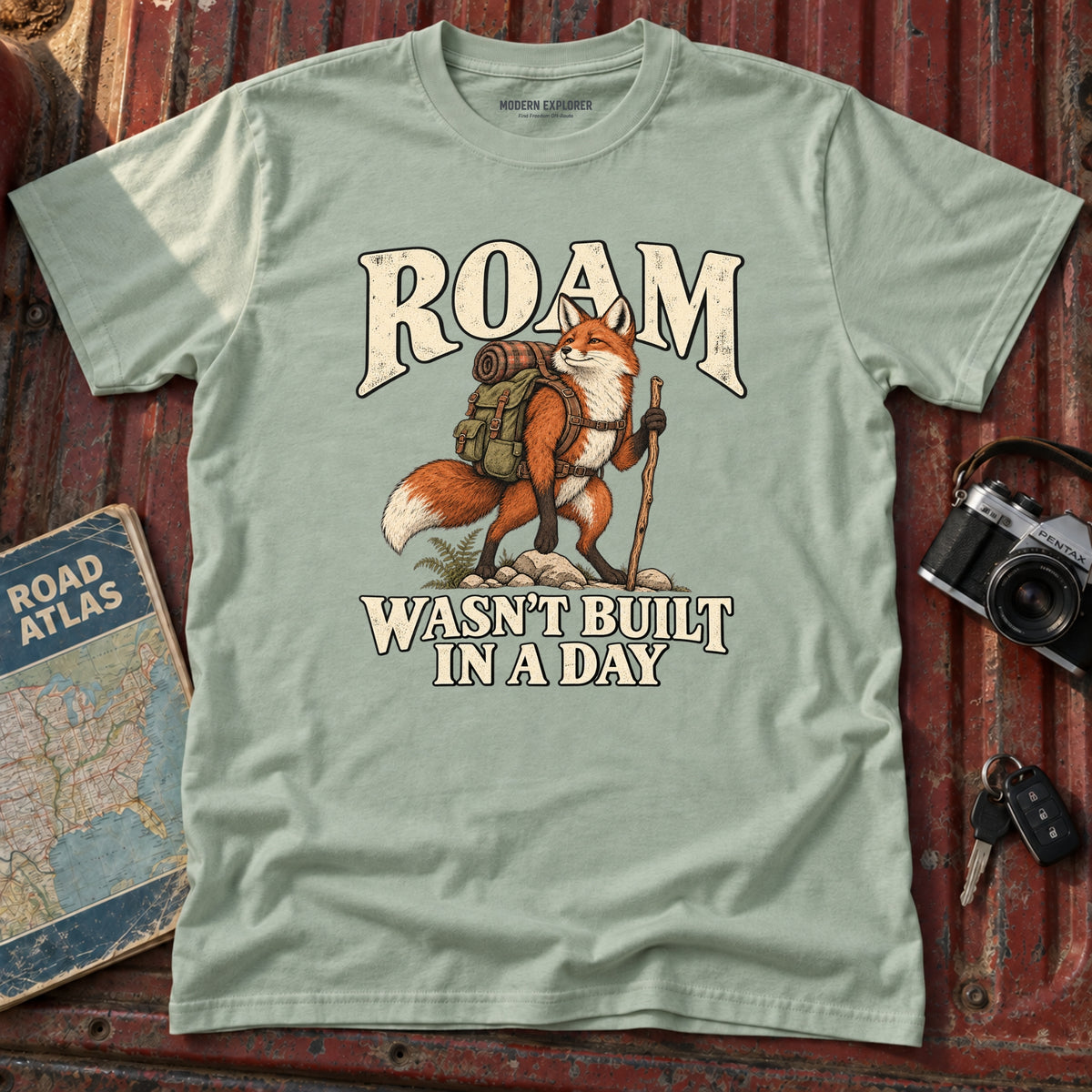 "Roam Wasn't Built in a Day" Graphic Tee