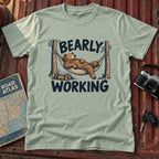 "Bearly Working" Graphic Tee