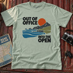 "Out of Office Into the Open" Graphic Tee