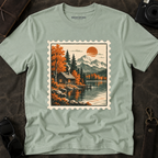 Vintage Mountain Stamp T-Shirt