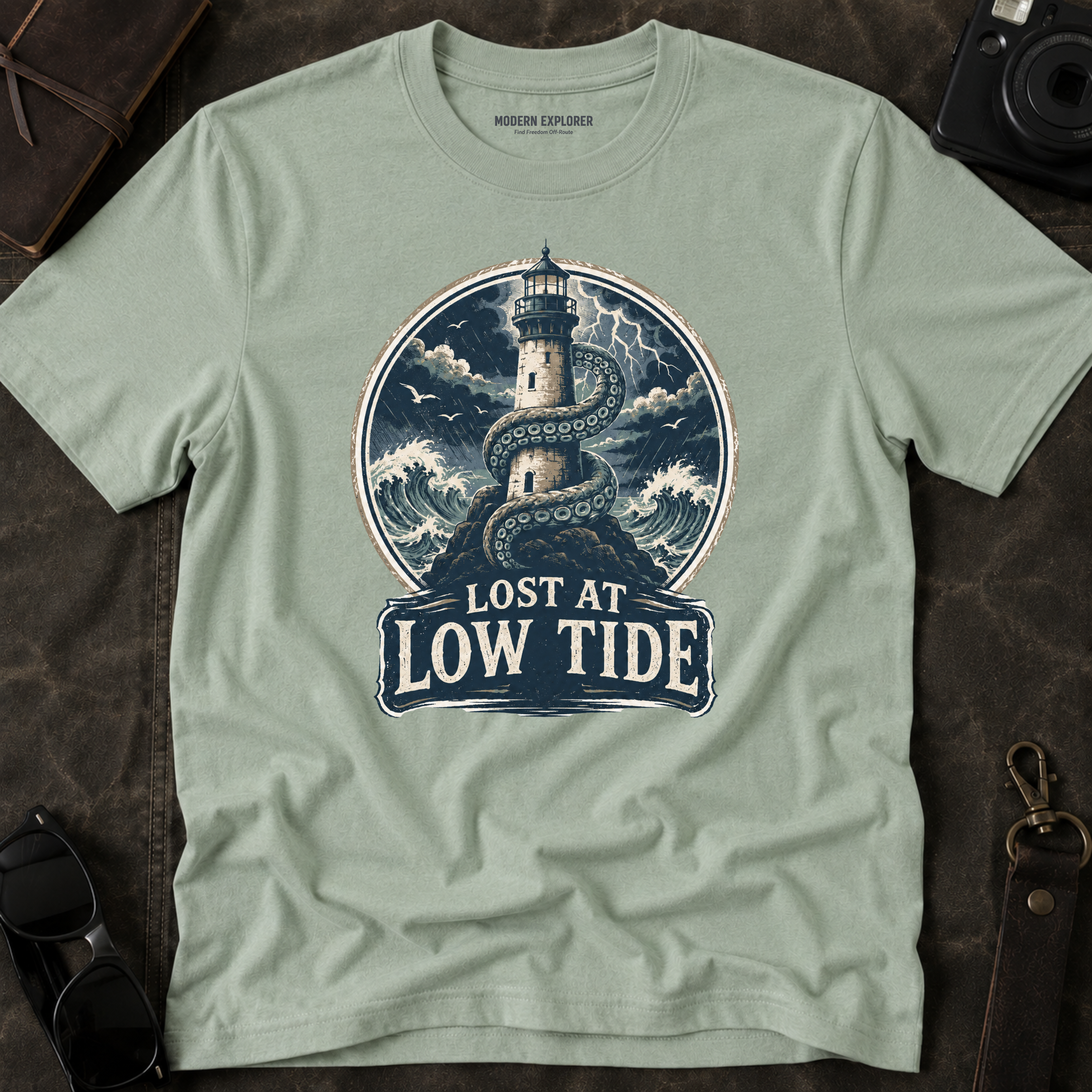 Lost at Low-tide Adventure Tee