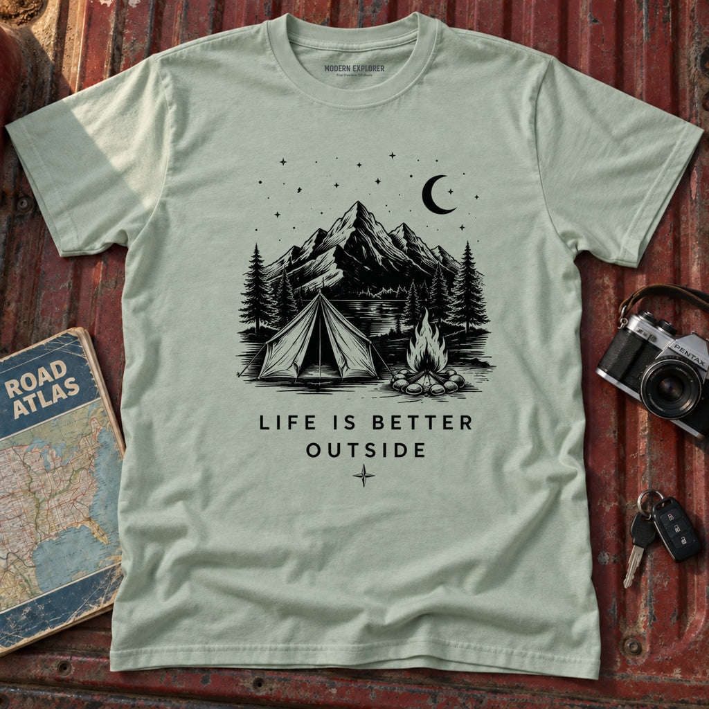 "Life Is Better Outside" Graphic T-Shirt