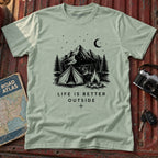 "Life Is Better Outside" Graphic T-Shirt