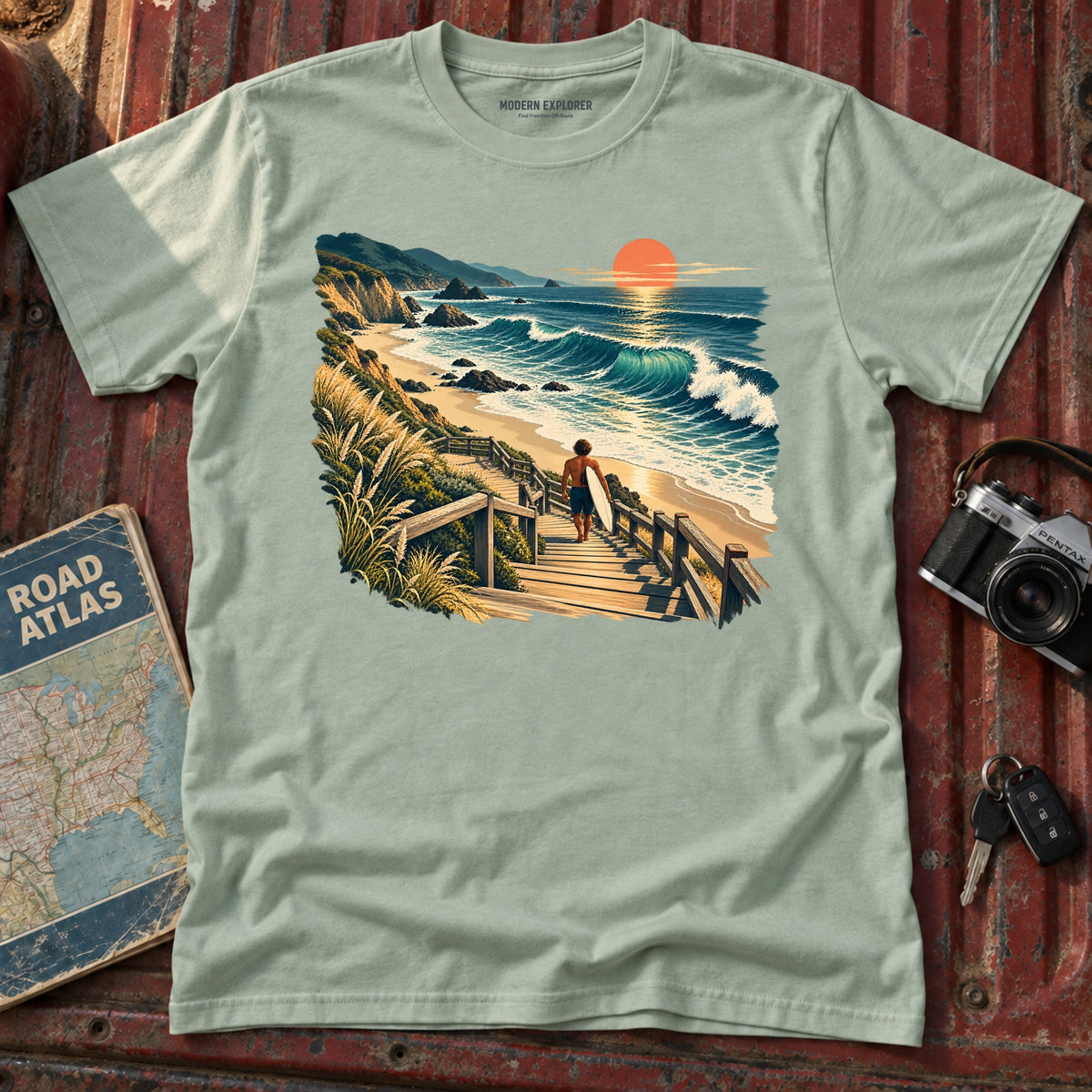 All Paths Lead to the Beach Tee