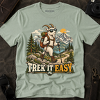 'Trek It Easy' Hiking Graphic Tee