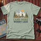 'Camp More Worry Less' T-Shirt