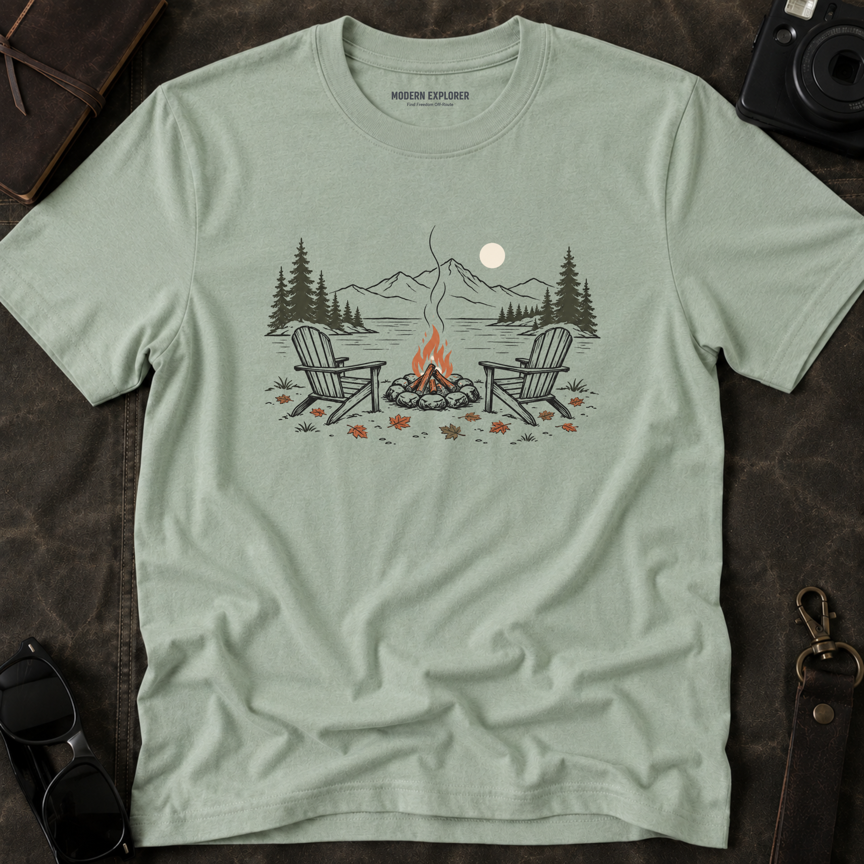 Campfires in Good Company Tee