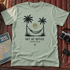 "Out of Office Forever" Sunset Graphic