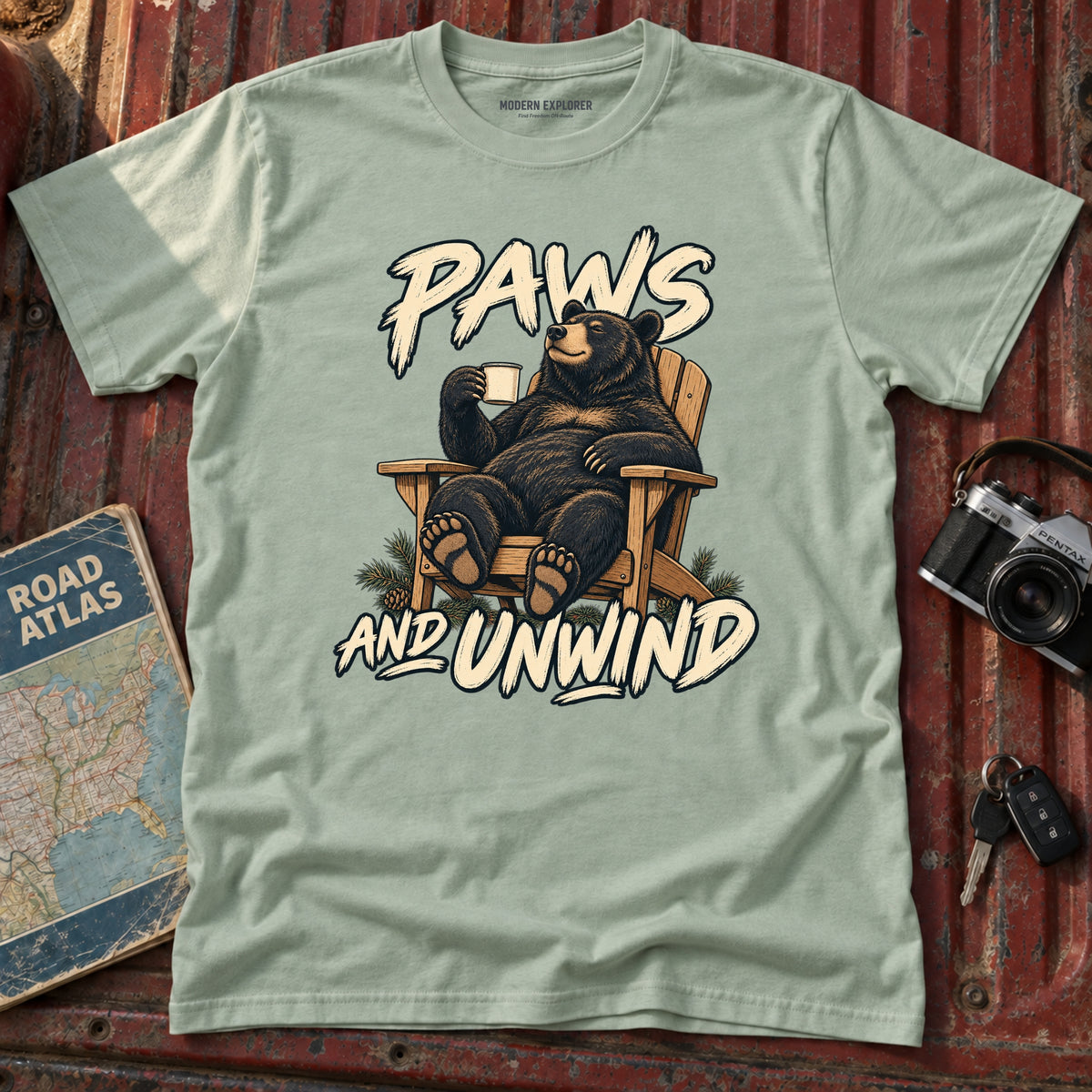 "Paws and Unwind" Graphic Tee