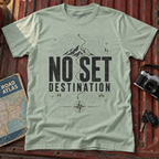 "No Set Destination" Mountain Adventure Tee