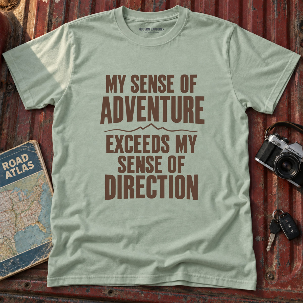 'My Sense of Adventure' Graphic Tee