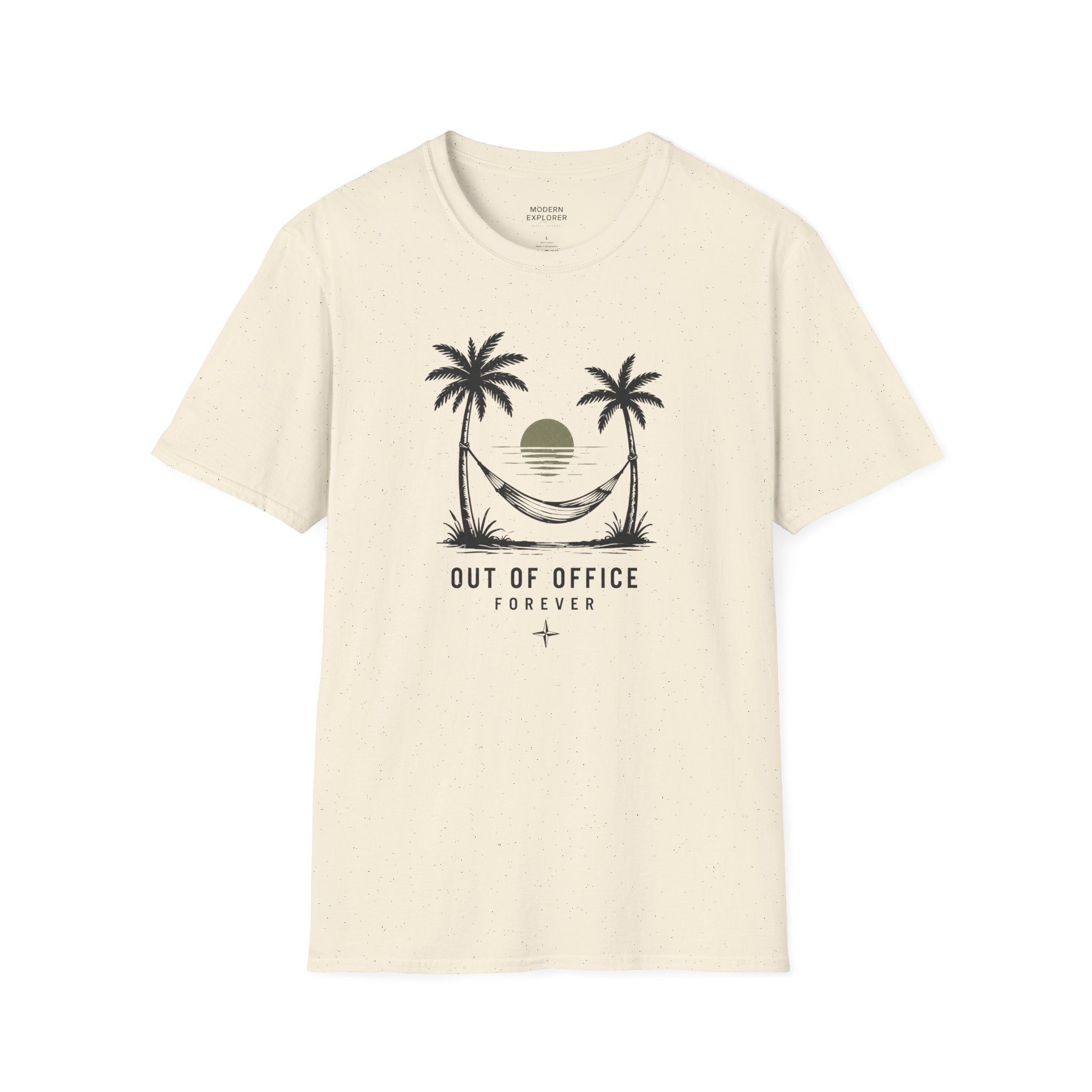 "Out of Office Forever" Sunset Graphic