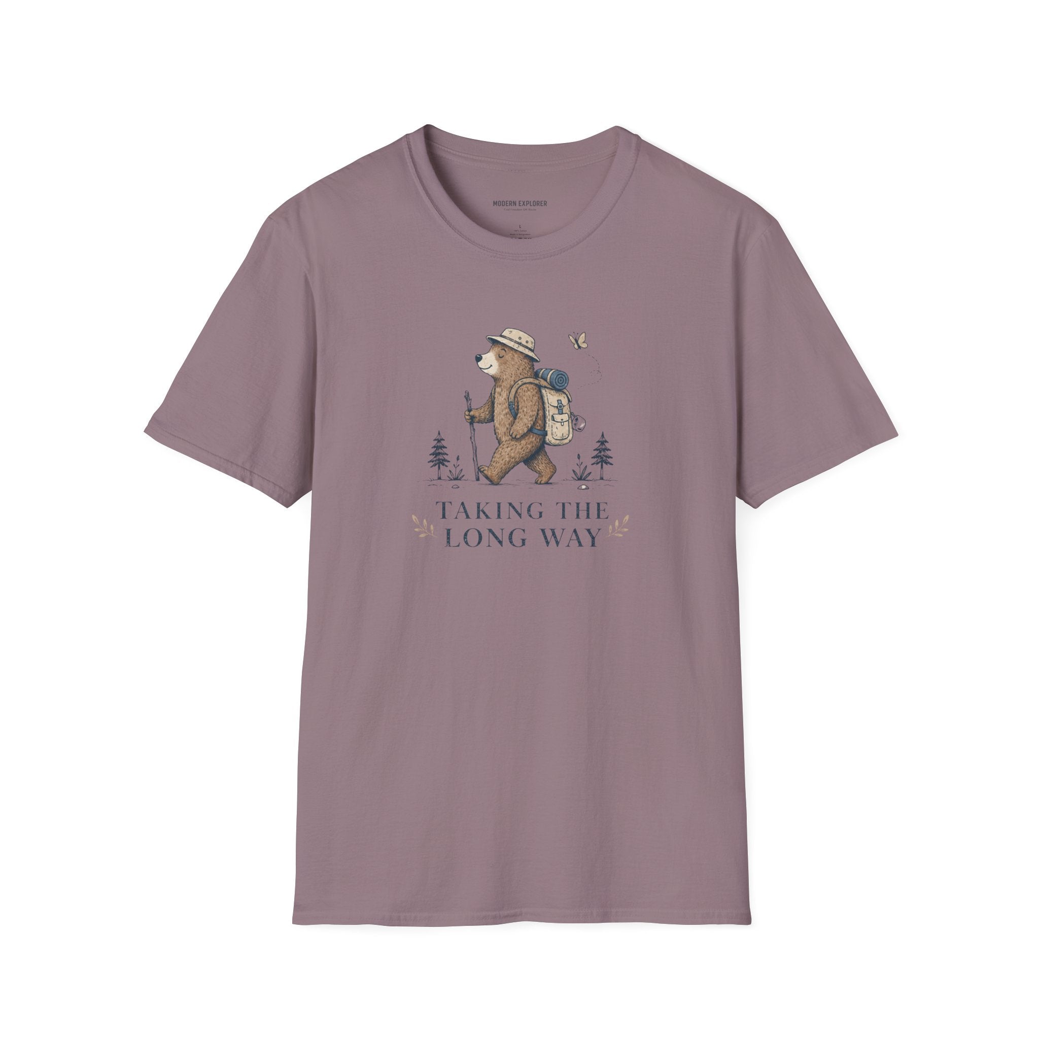Copy of 'Taking the Long Way' Hiking Bear Graphic Tee