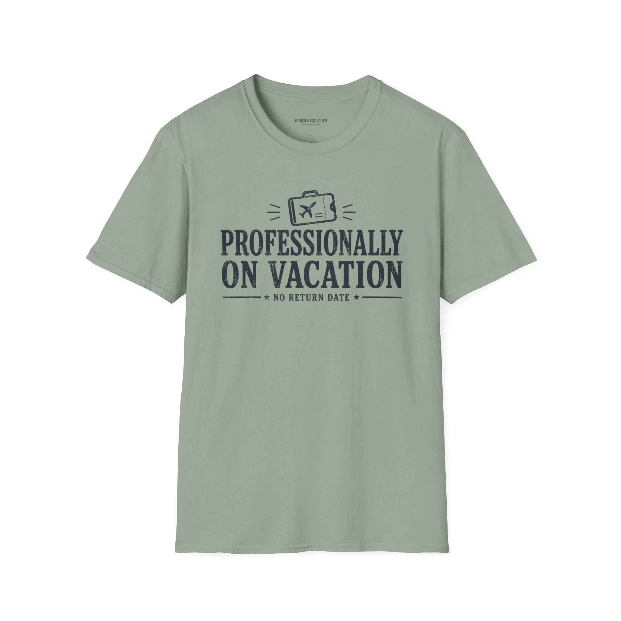 Copy of 'Professionally on Vacation' Graphic Tee