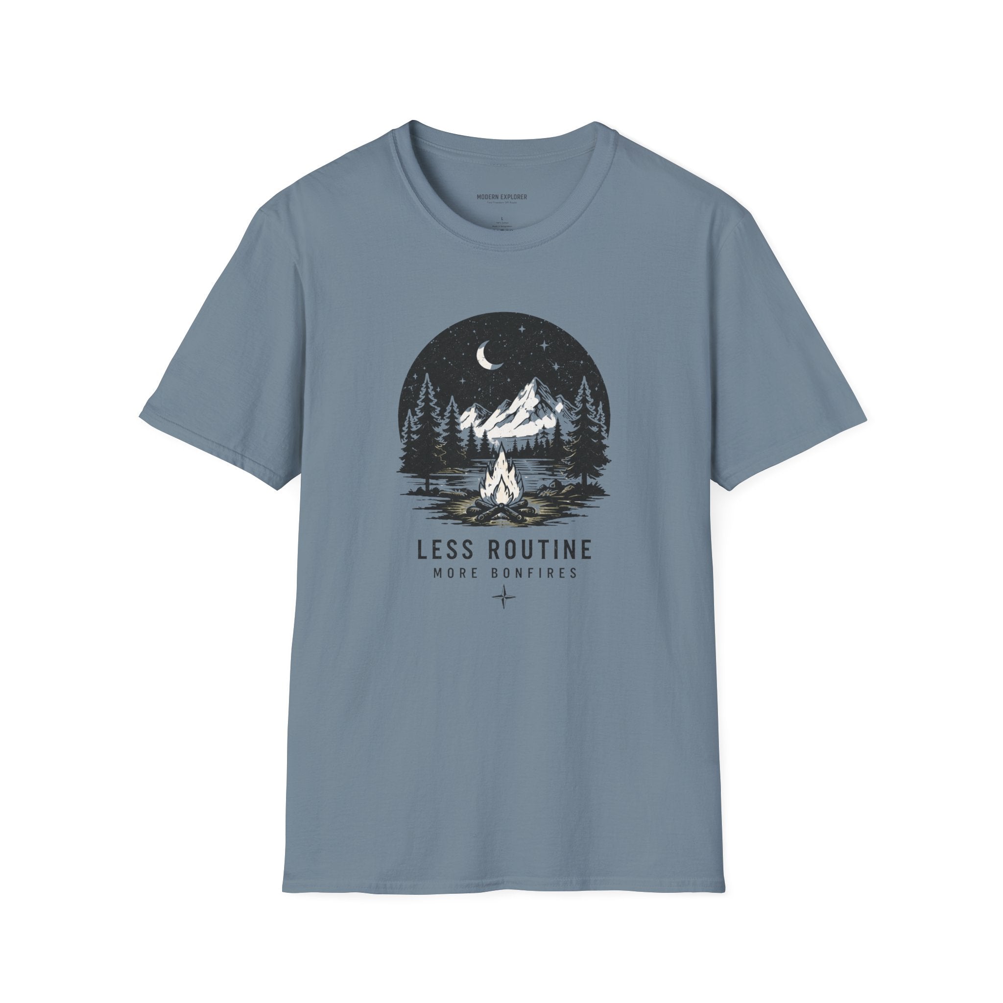 'Less Routine, More Adventure' Outdoor Graphic Tee