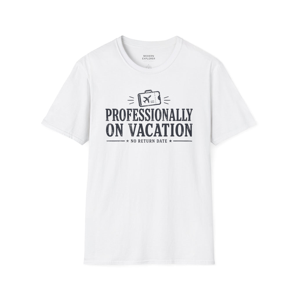 'Professionally on Vacation' Graphic Tee