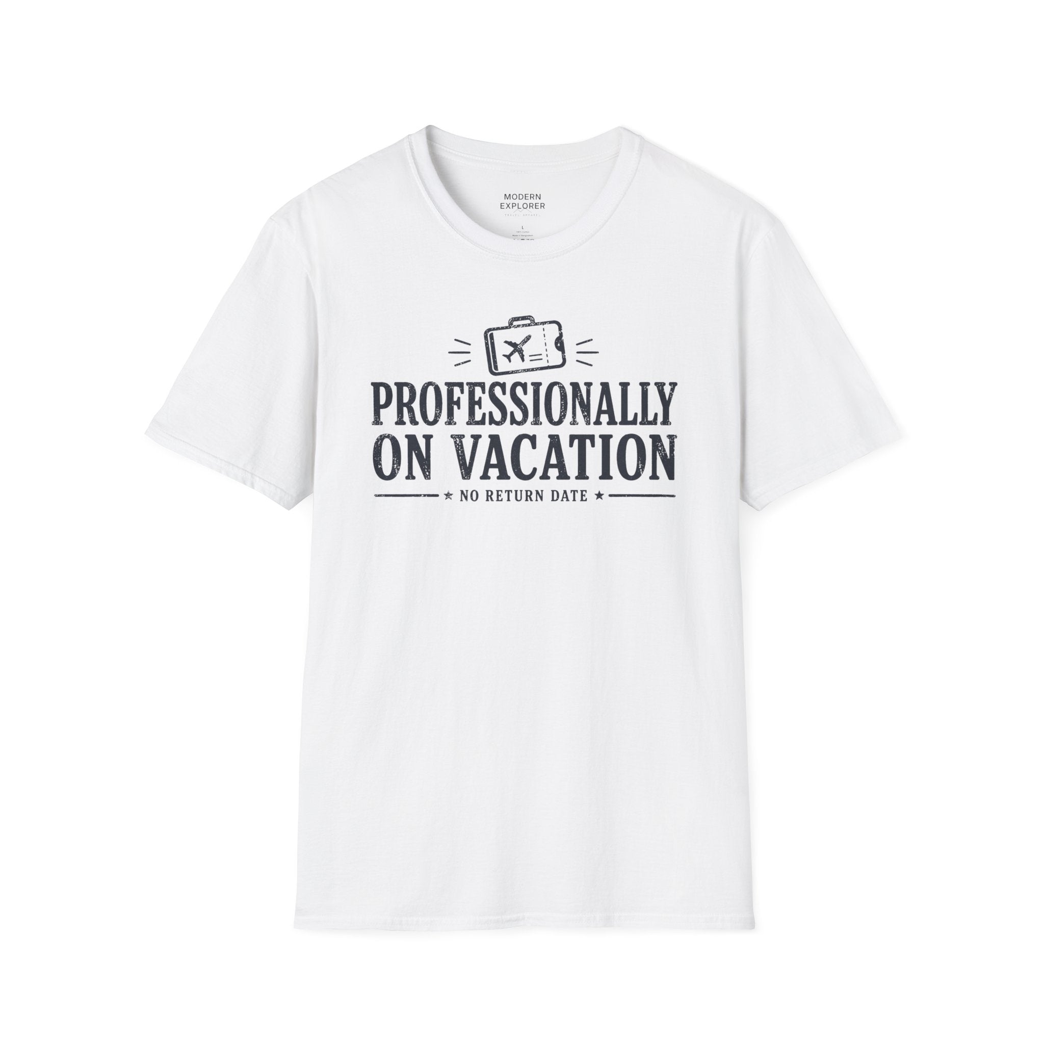 'Professionally on Vacation' Graphic Tee