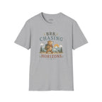 "BRB, Chasing Horizons" Adventure Bear Tee