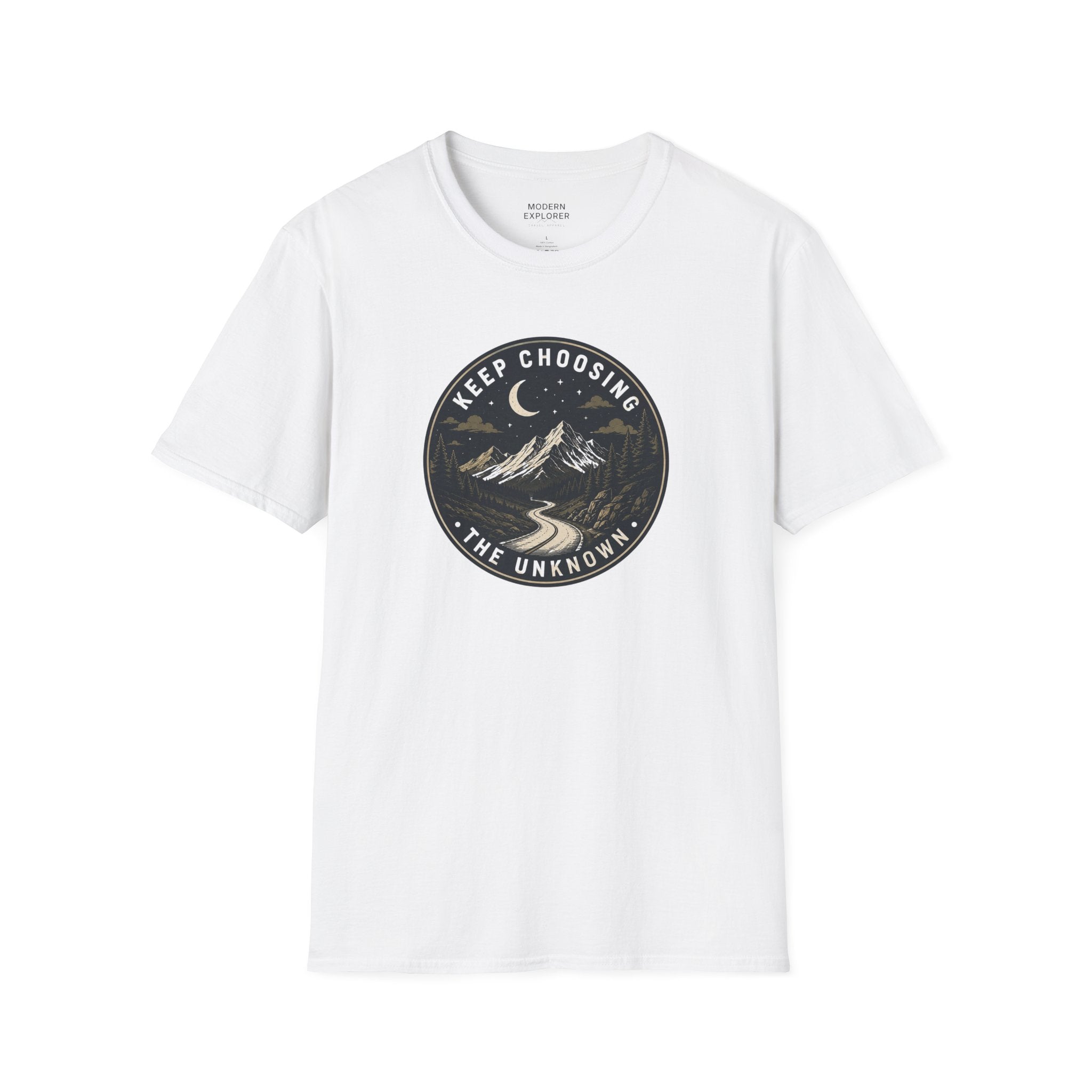 Keep Choosing the Unknown Mountain Tee