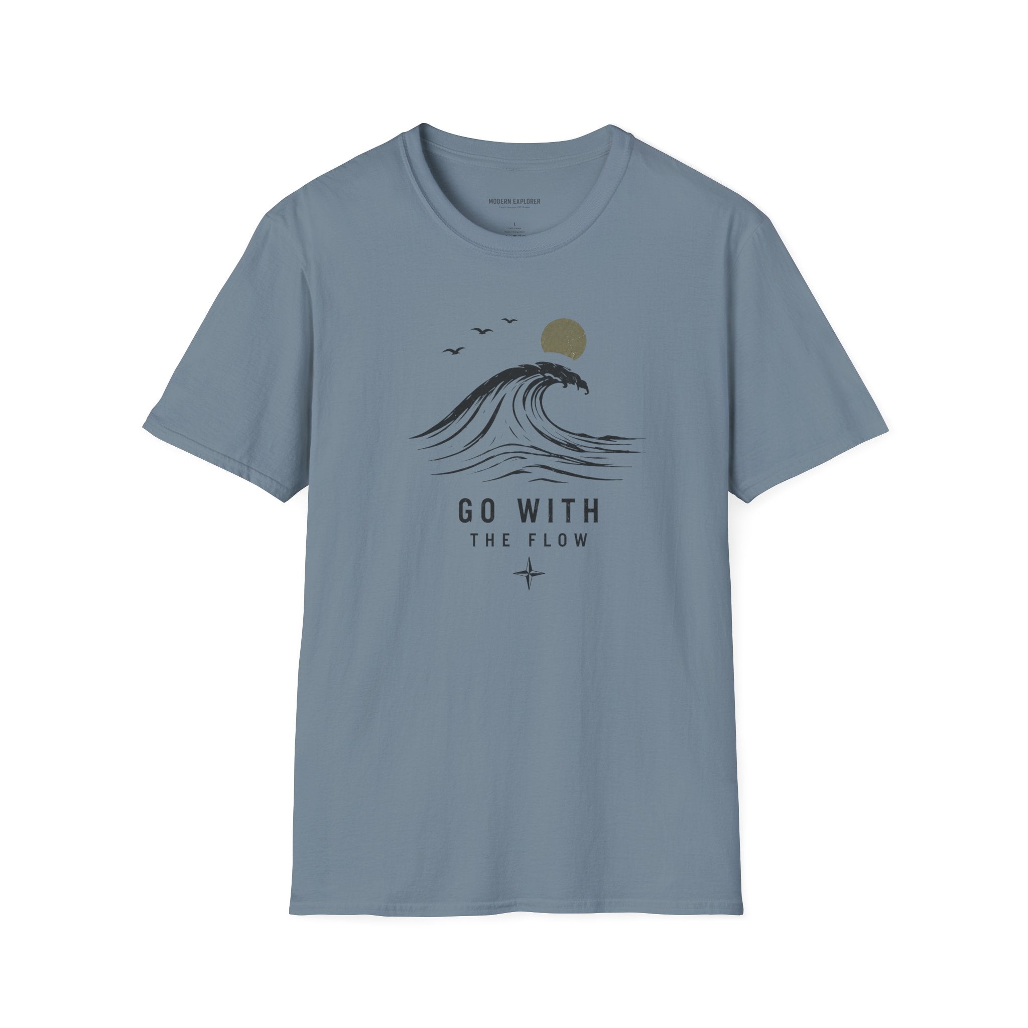 Go With The Flow Wave T‑Shirt