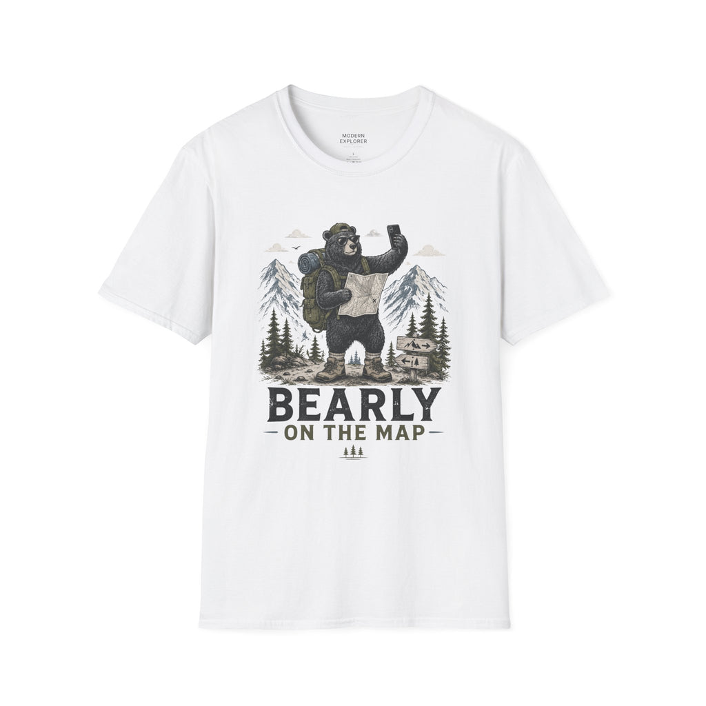 Bearly On the Map T-Shirt
