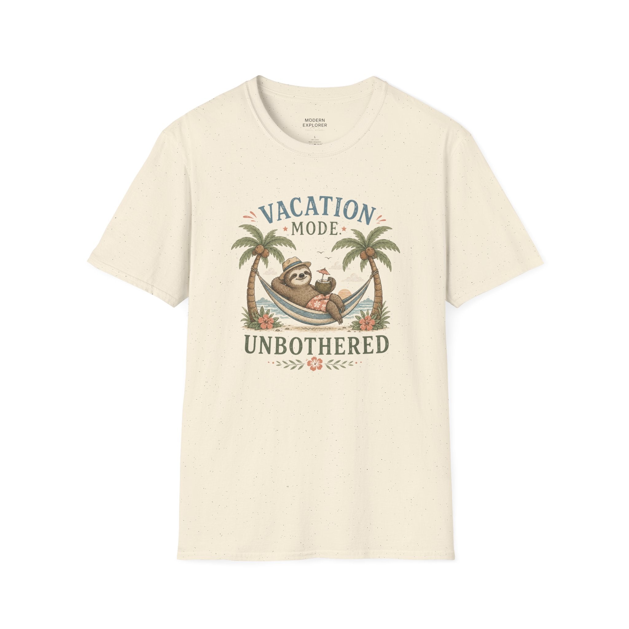 'Vacation Mode, Unbothered' Tree Graphic