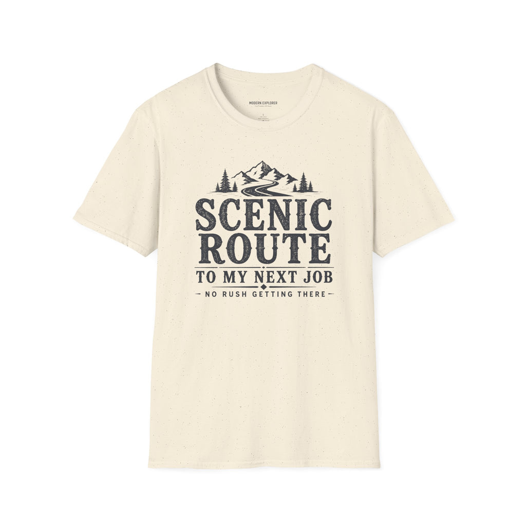 'Scenic Route' Mountain Road Graphic Tee