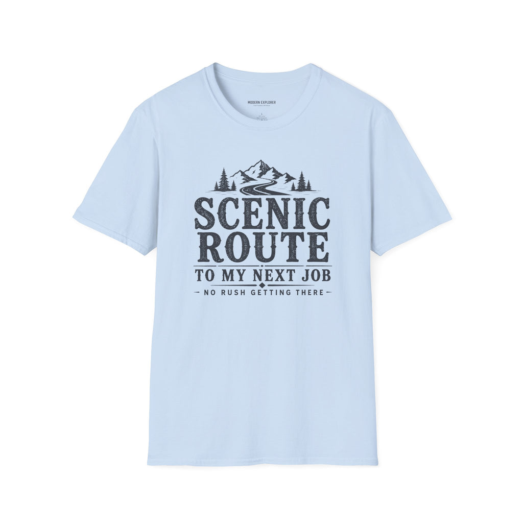 Copy of 'Scenic Route' Mountain Road Graphic Tee