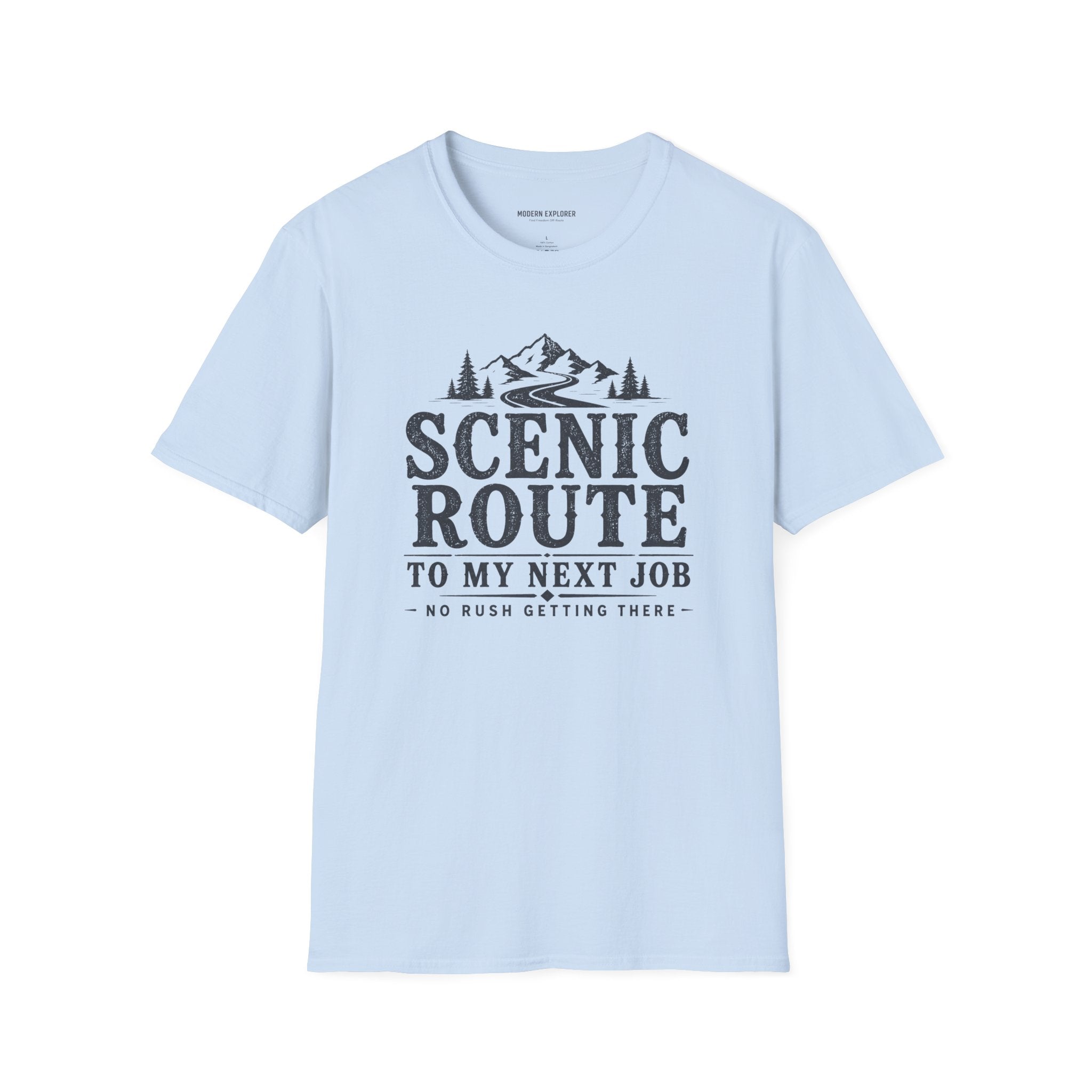 'Scenic Route' Mountain Road Graphic Tee