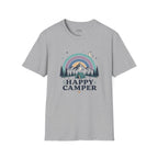 "Happy Camper" Mountain Rainbow Graphic