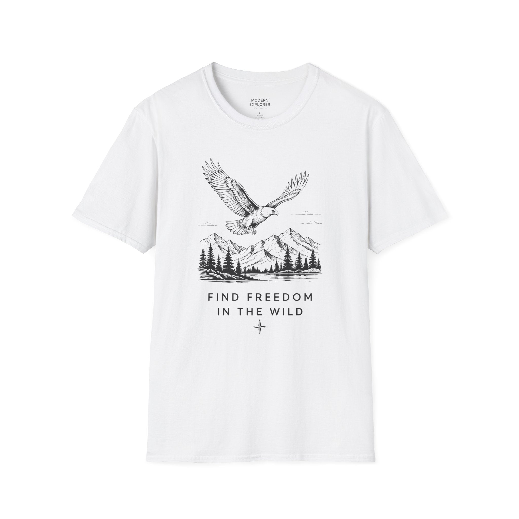 "Find Freedom in the Wild" Outdoor Graphic Tee
