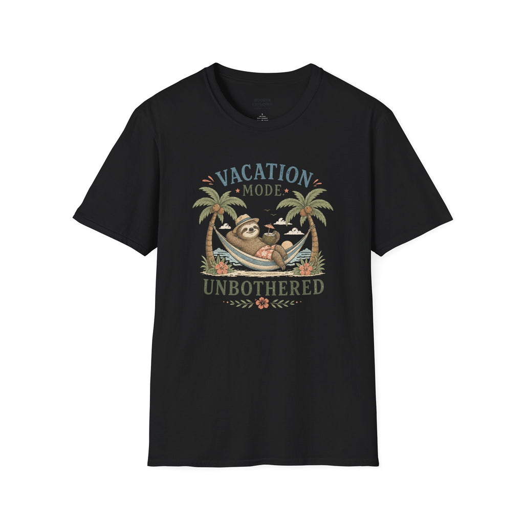'Vacation Mode, Unbothered' Tree Graphic