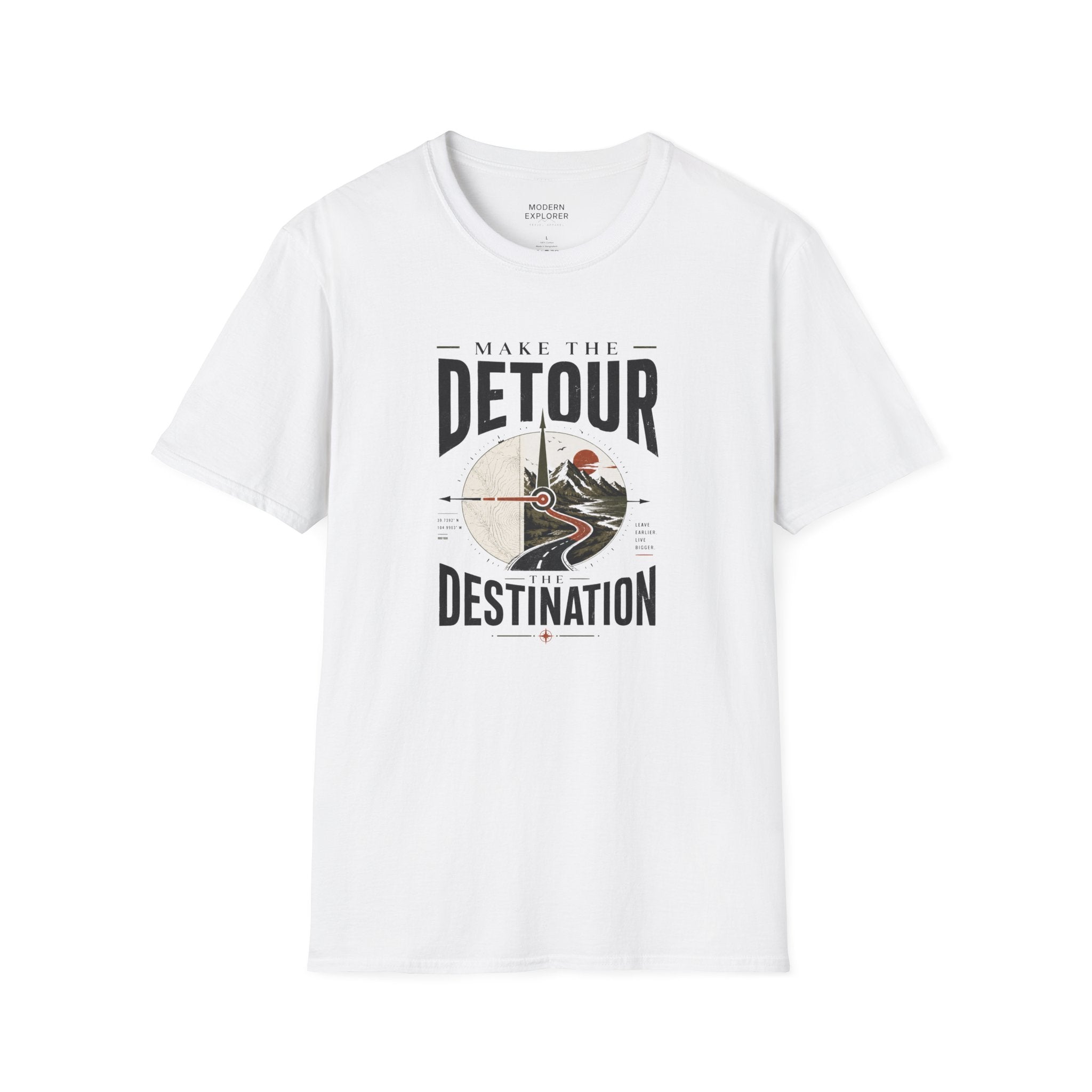 'Make The Detour The Destination' Graphic Tee