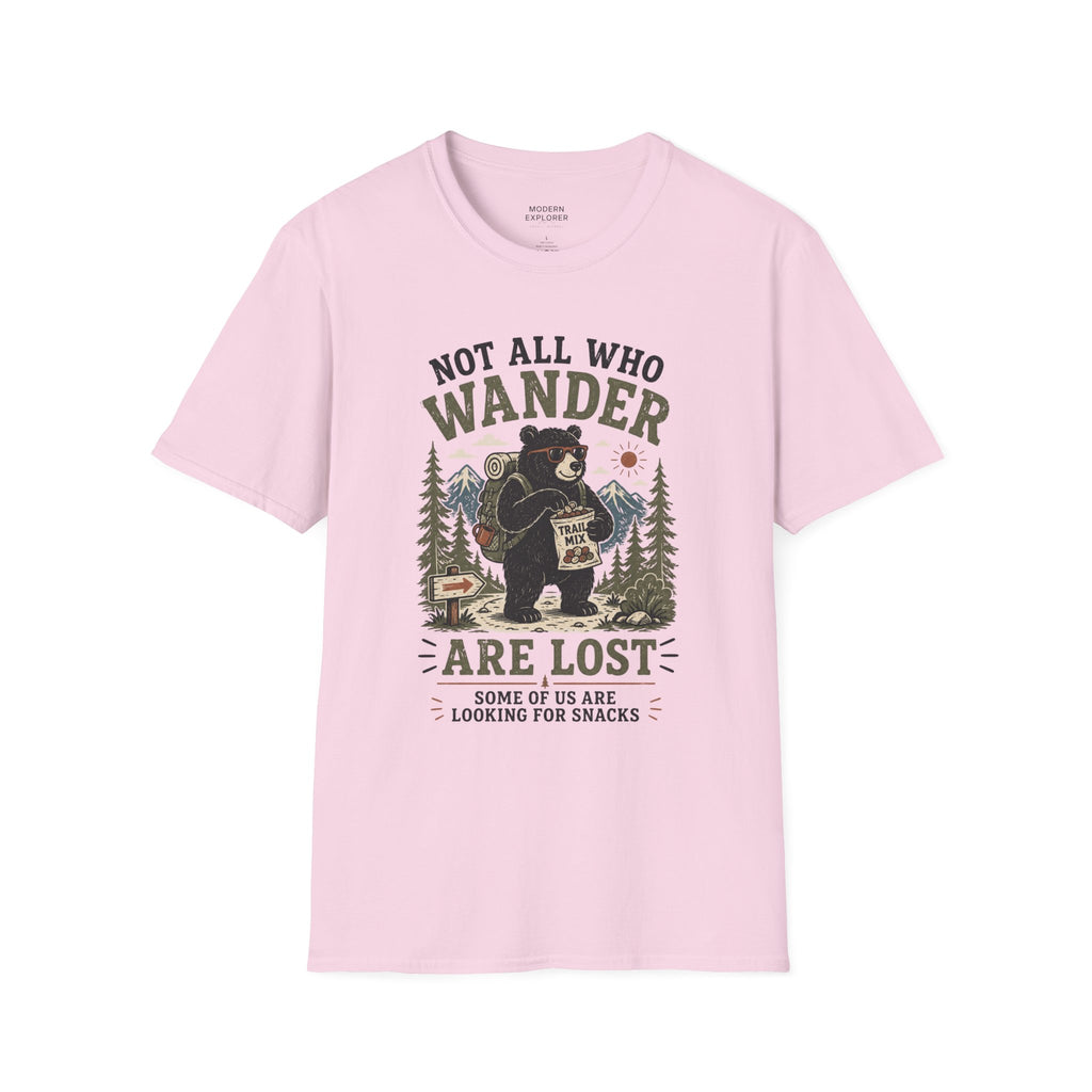 'Not All Who Wander Are Lost' Bear T-Shirt