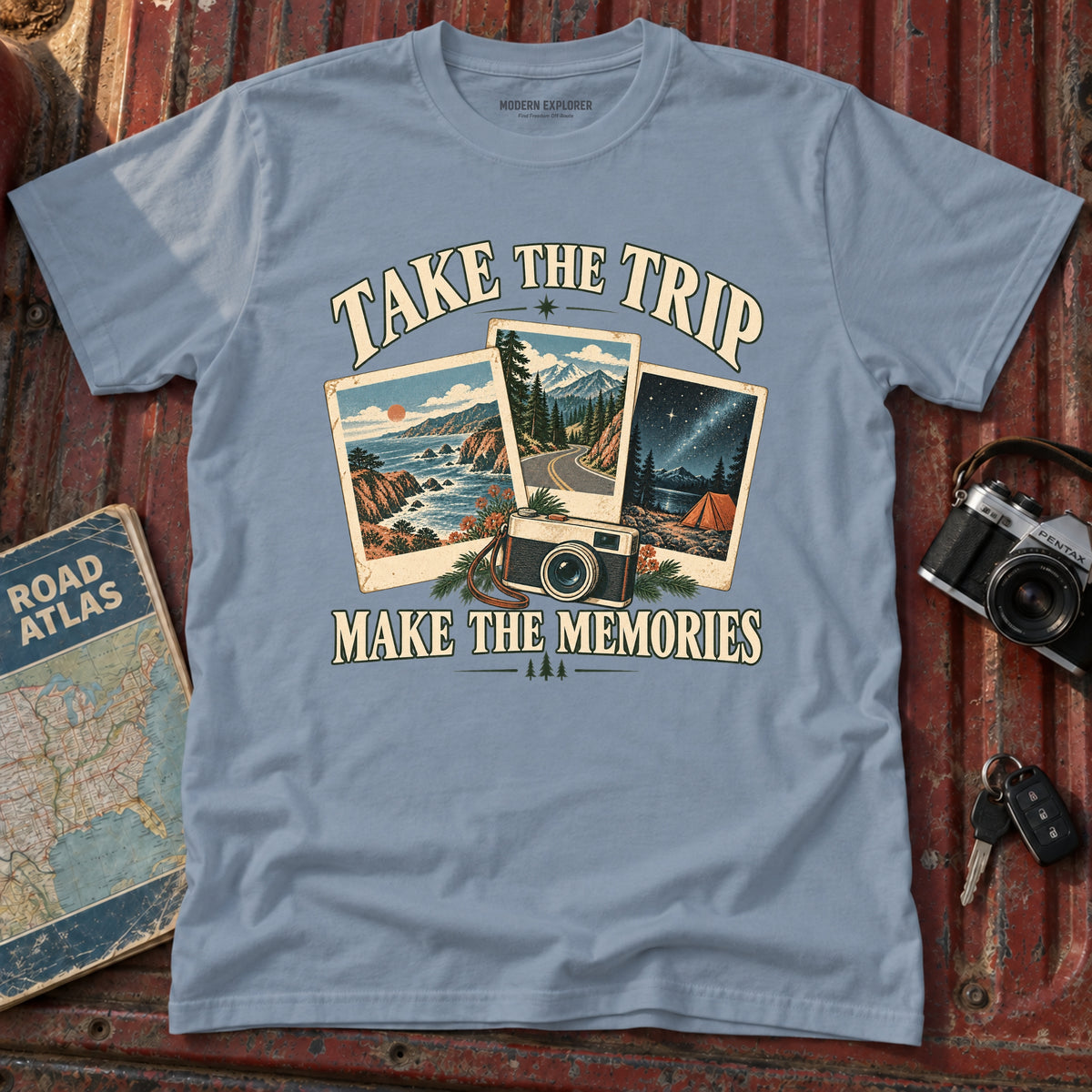 "Take the Trip Make the Memories" Graphic Tee