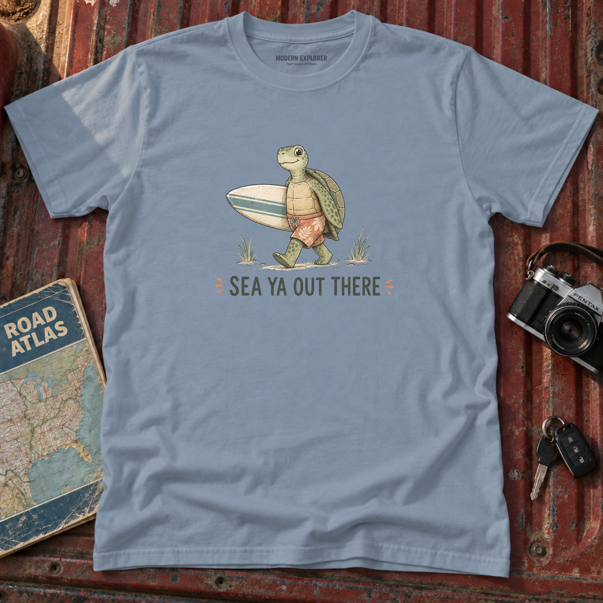 'Sea ya out there' Turtle Tee