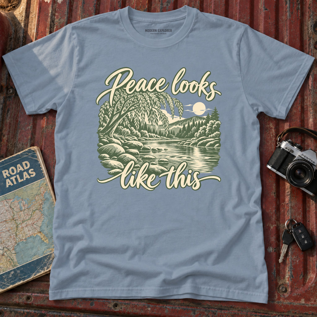 "Peace Looks Like This" Graphic Tee