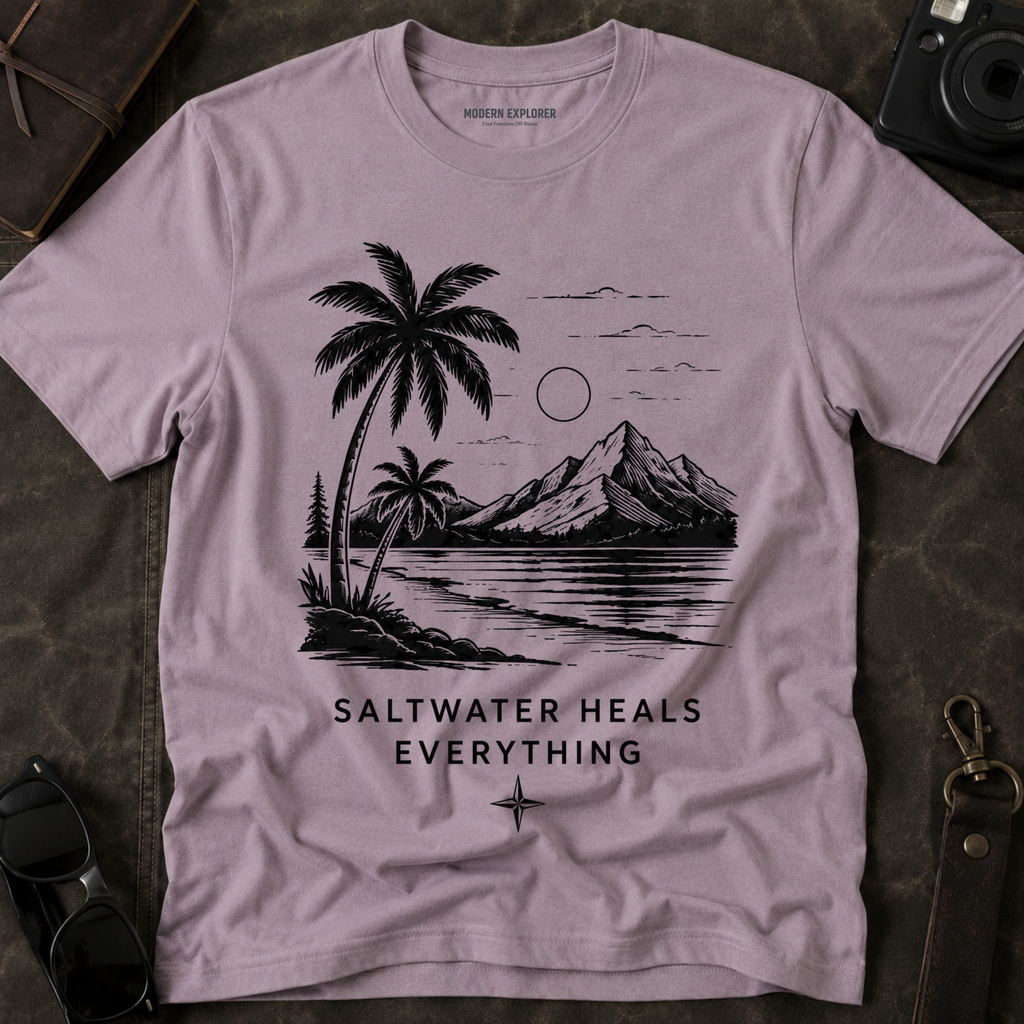 Saltwater Heals Everything Graphic Tee