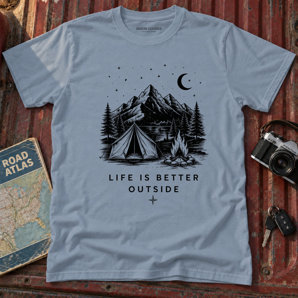 "Life Is Better Outside" Graphic T-Shirt