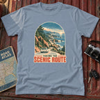 "Taking the Scenic Route" Vintage Graphic Tee