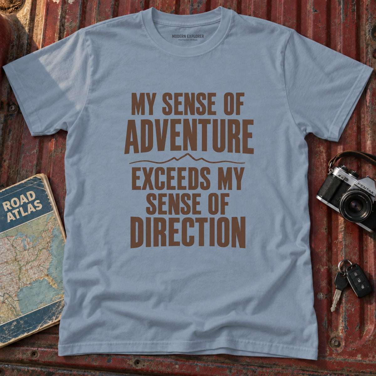 'My Sense of Adventure' Graphic Tee
