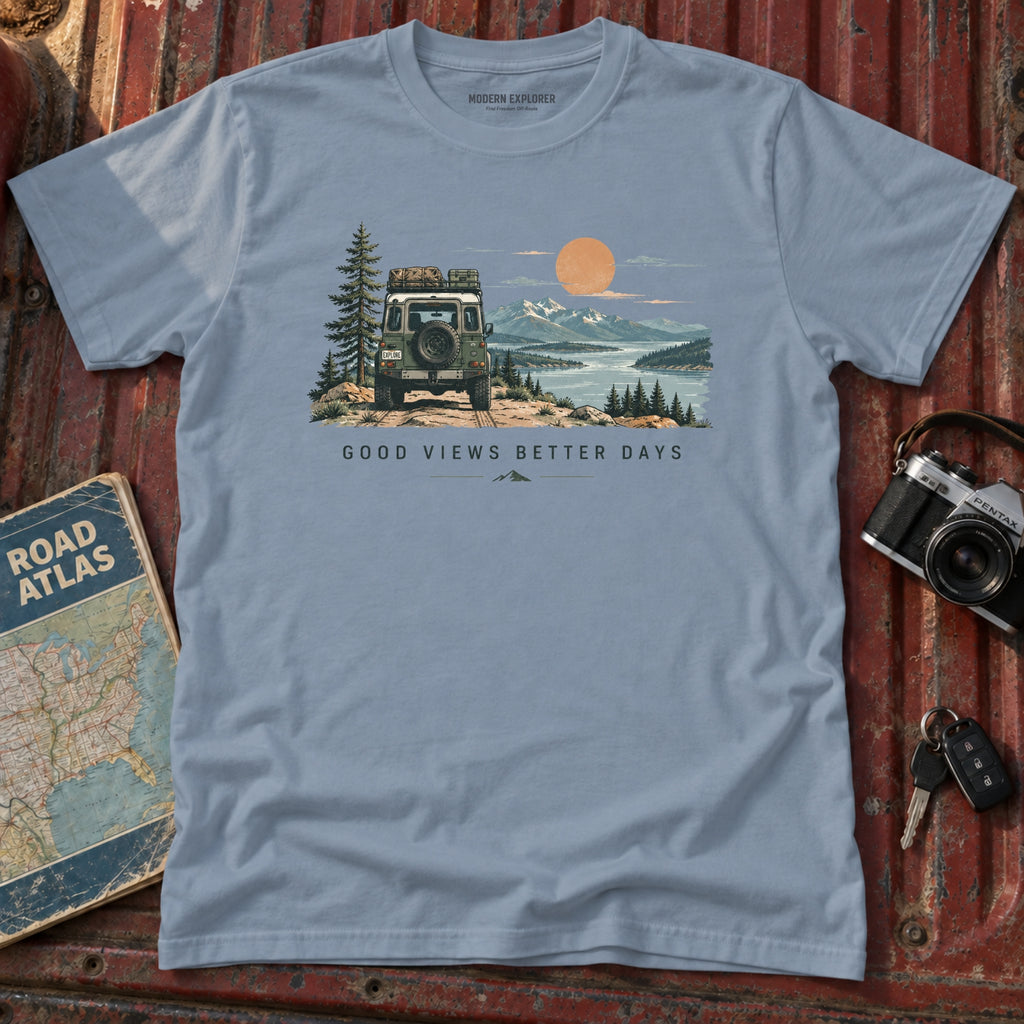 "Good Views Better Days" Graphic Tee