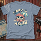 "Happy as a Clam" Graphic Tee
