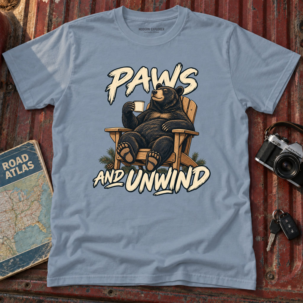 "Paws and Unwind" Graphic Tee