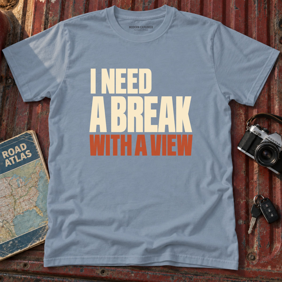 I Need a Break With a View Tee