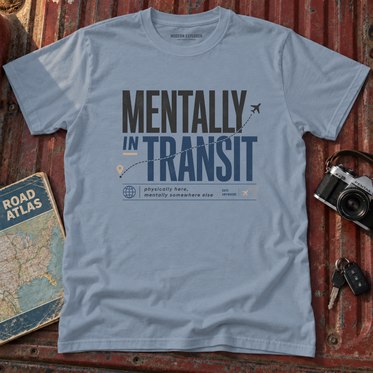 Mentally in Transit Tee