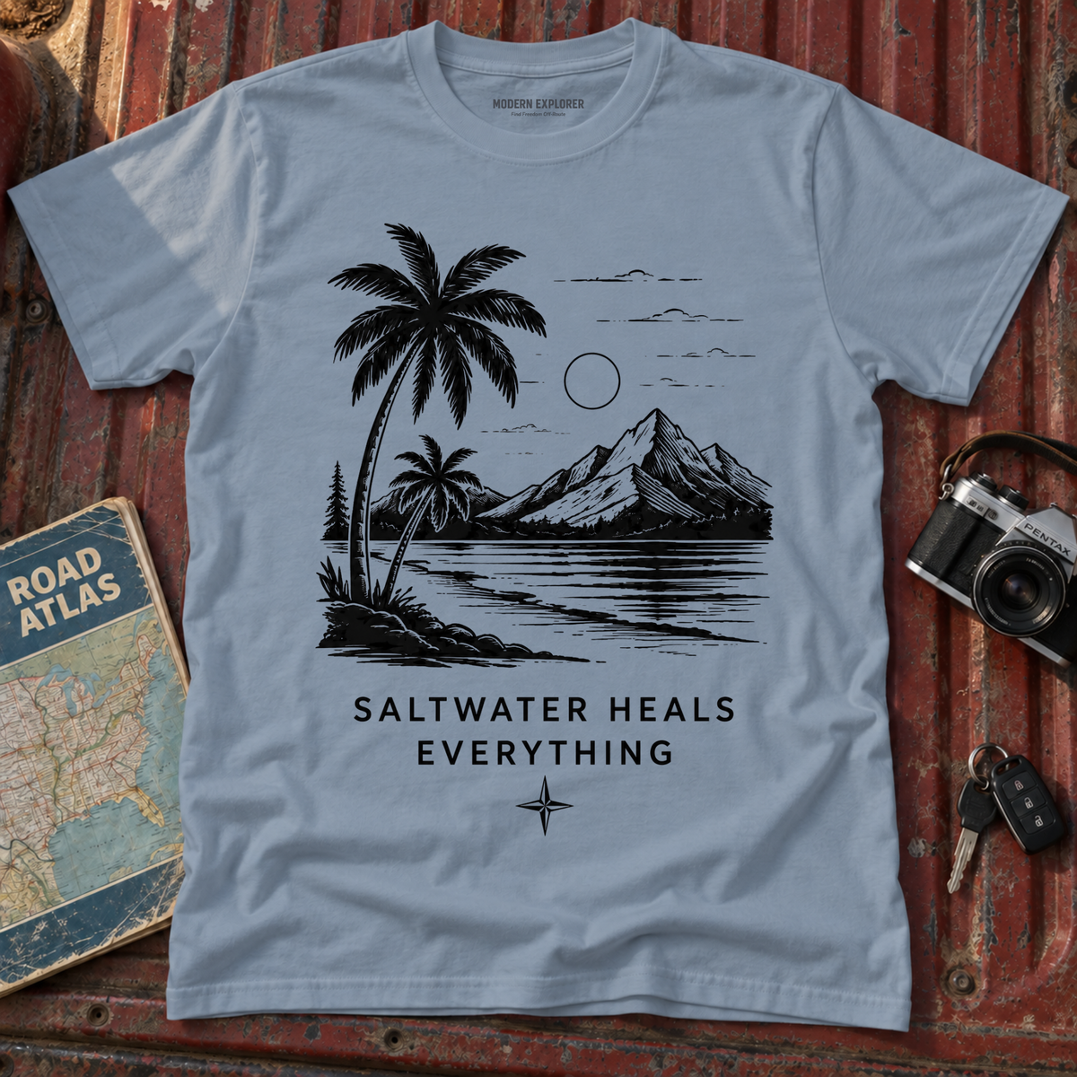 Saltwater Heals Everything Graphic Tee